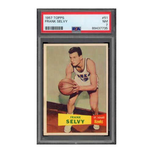 1957 Topps #51 Frank Selvy PSA 7