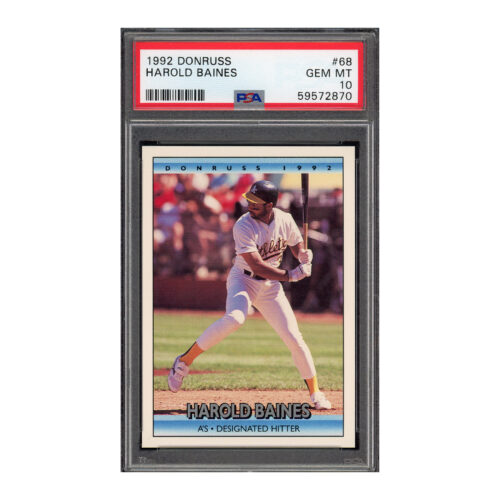 1992 Donruss #68 Harold Baines PSA 10