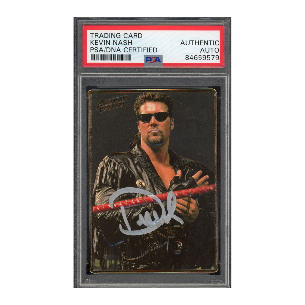 1994 Action Packed #4 Diesel Kevin Nash PSA Auth Auto