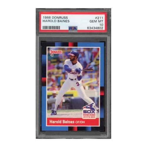 1988 Donruss #211 Harold Baines PSA 10