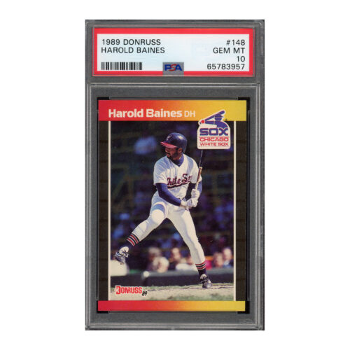 1989 Donruss #148 Harold Baines PSA 10
