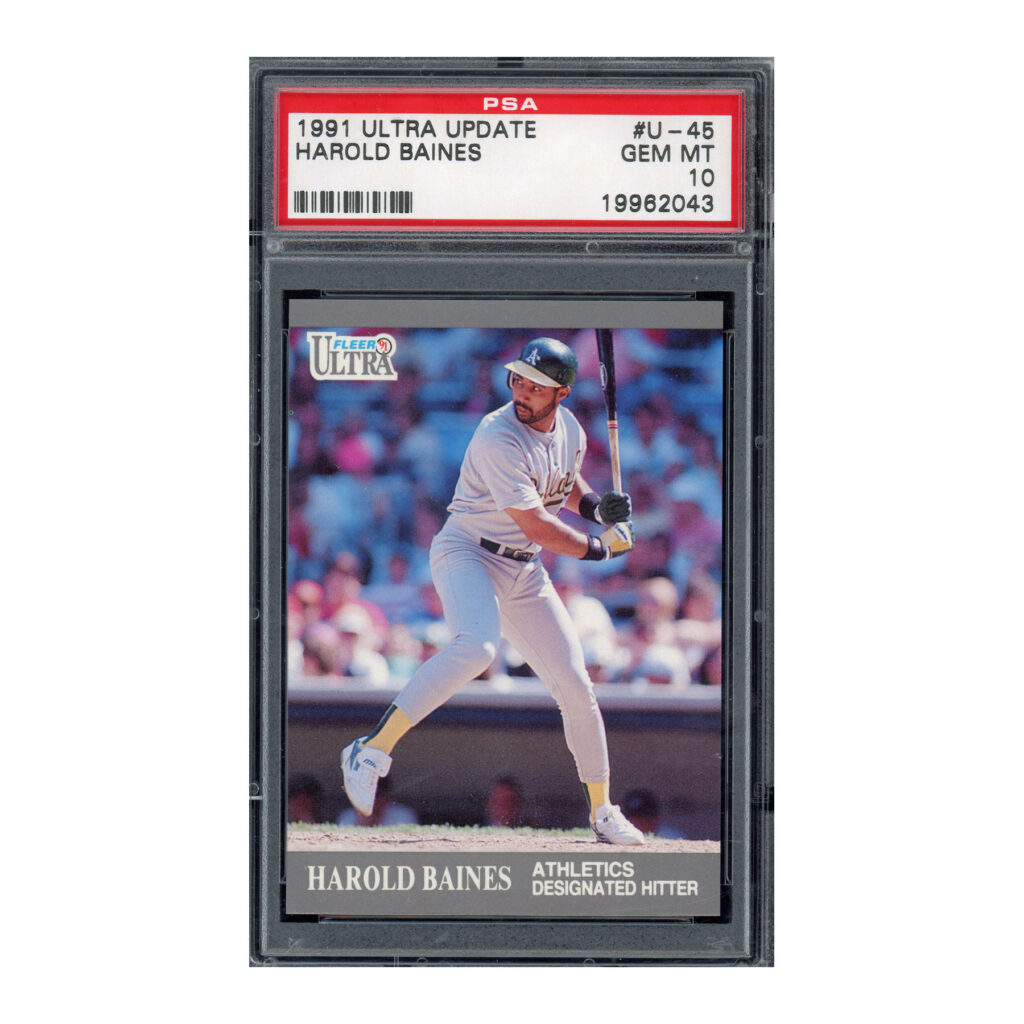 1991 Ultra Update #U-45 Harold Baines PSA 10