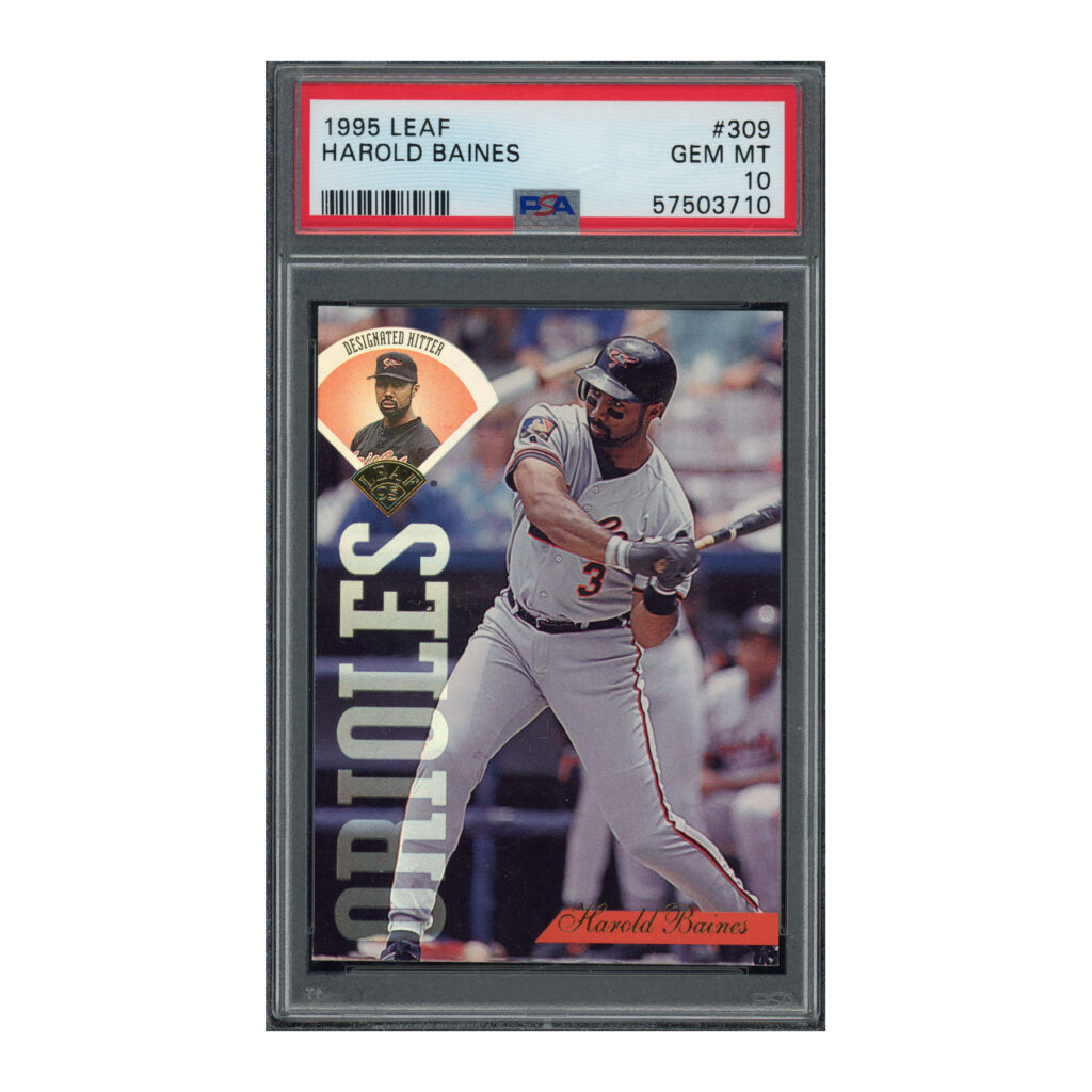 1995 Leaf #309 Harold Baines PSA 10