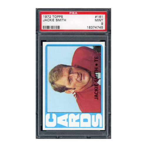 1972 Topps #161 Jackie Smith PSA 9
