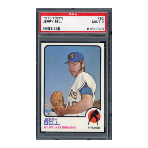 1973 Topps #92 Jerry Bell PSA 9