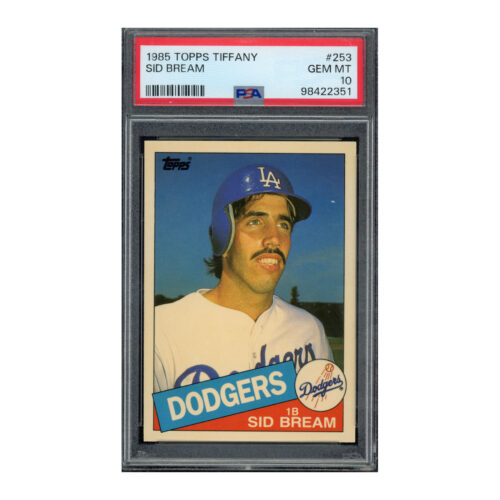 1985 Topps Tiffany #253 Sid Bream PSA 10