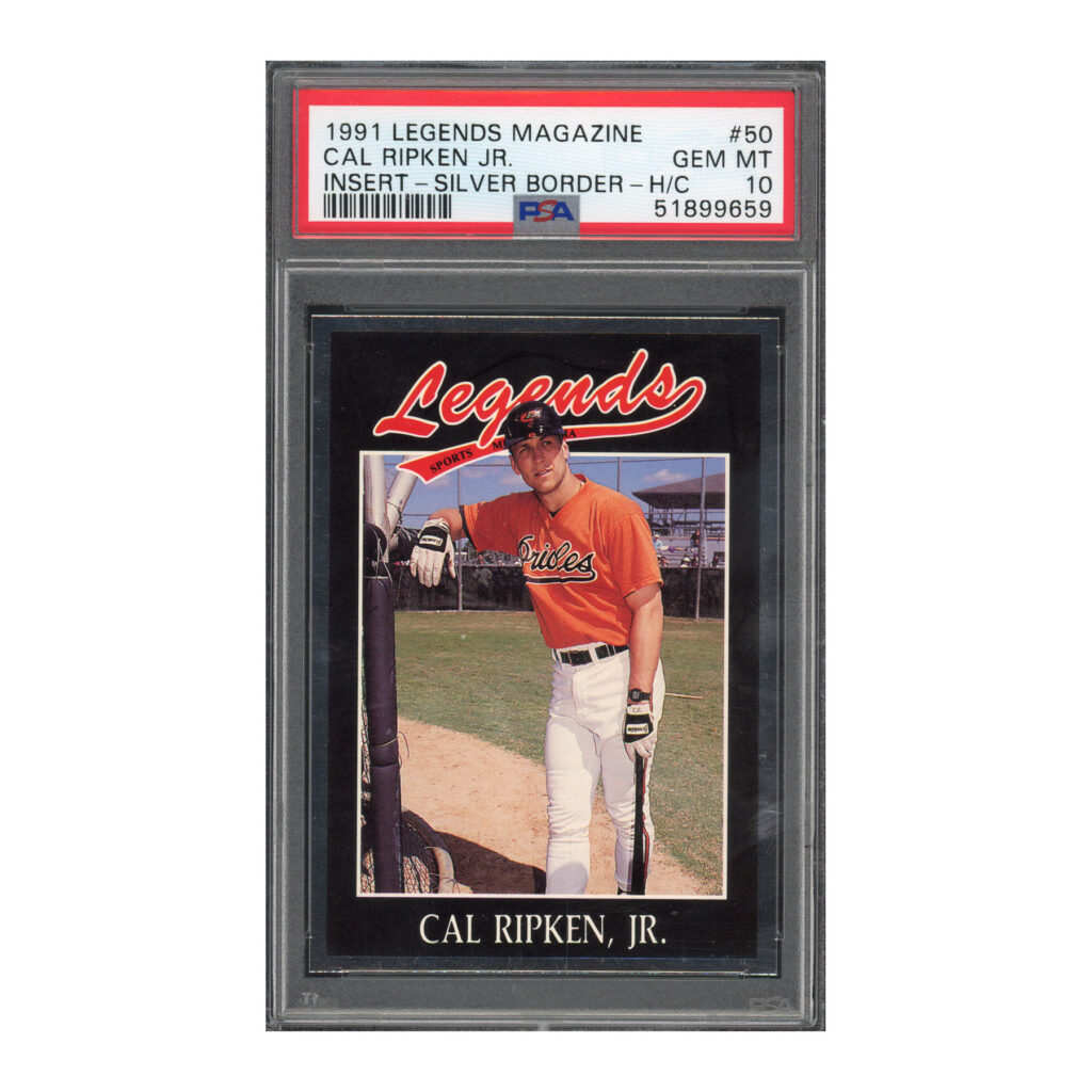 1991 Legends Magazine Silver Border #50 PSA 10