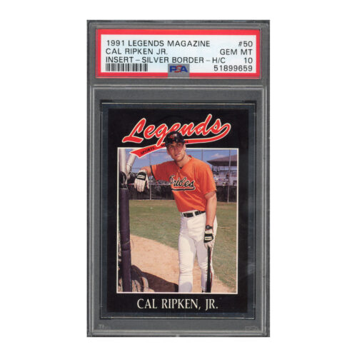 1991 Legends Magazine Silver Border #50 PSA 10