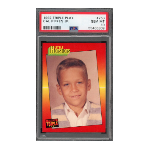 1992 Triple Play #253 Cal Ripken PSA 10