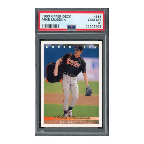 1993 Upper Deck #233 Mike Mussina PSA 10