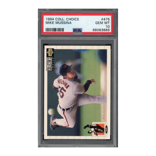 1994 Collector's Choice #475 Mike Mussina PSA 10
