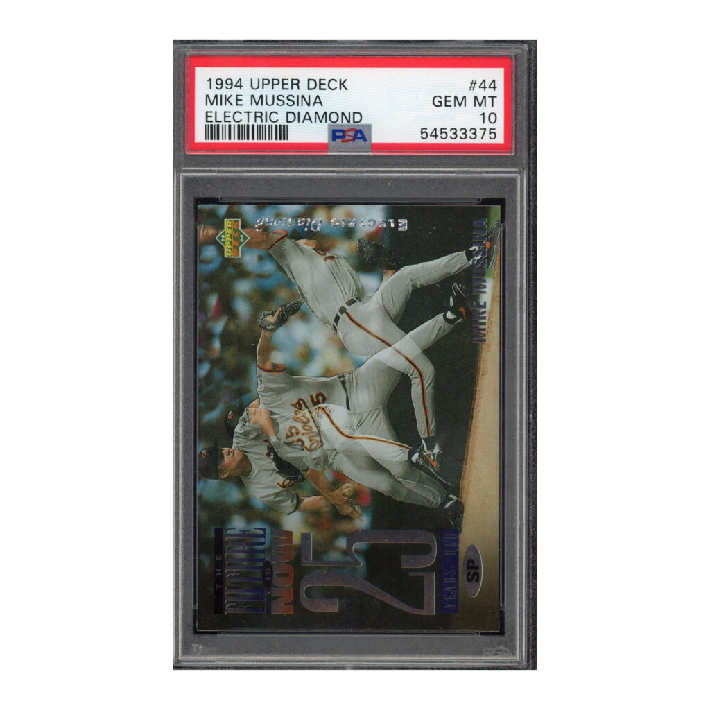 1994 Upper Deck Electric Diamond #44 Mike Mussina PSA 10