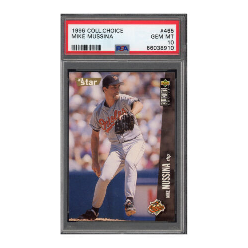 1996 Collector's Choice #465 Mike Mussina PSA 10