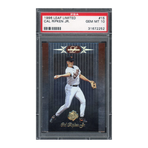 1996 Leaf Limited #15 Cal Ripken PSA 10