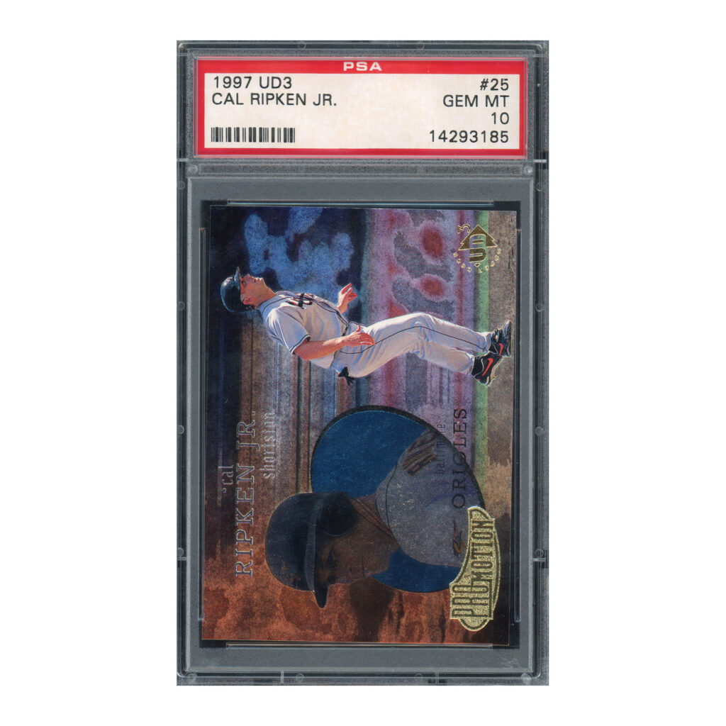 1997 UD3 #25 Cal Ripken PSA 10