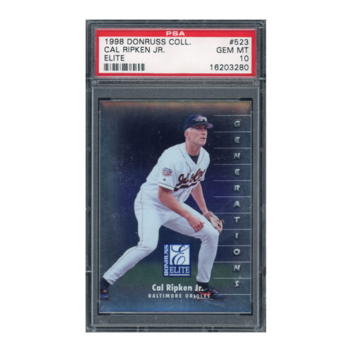 1998 Donruss Collections Elite #523 Cal Ripken PSA 10