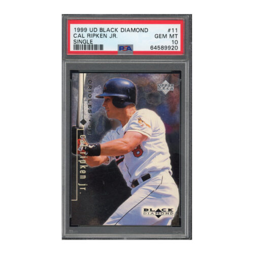 1999 UD Upper Deck Black Diamond Cal Ripken PSA 10