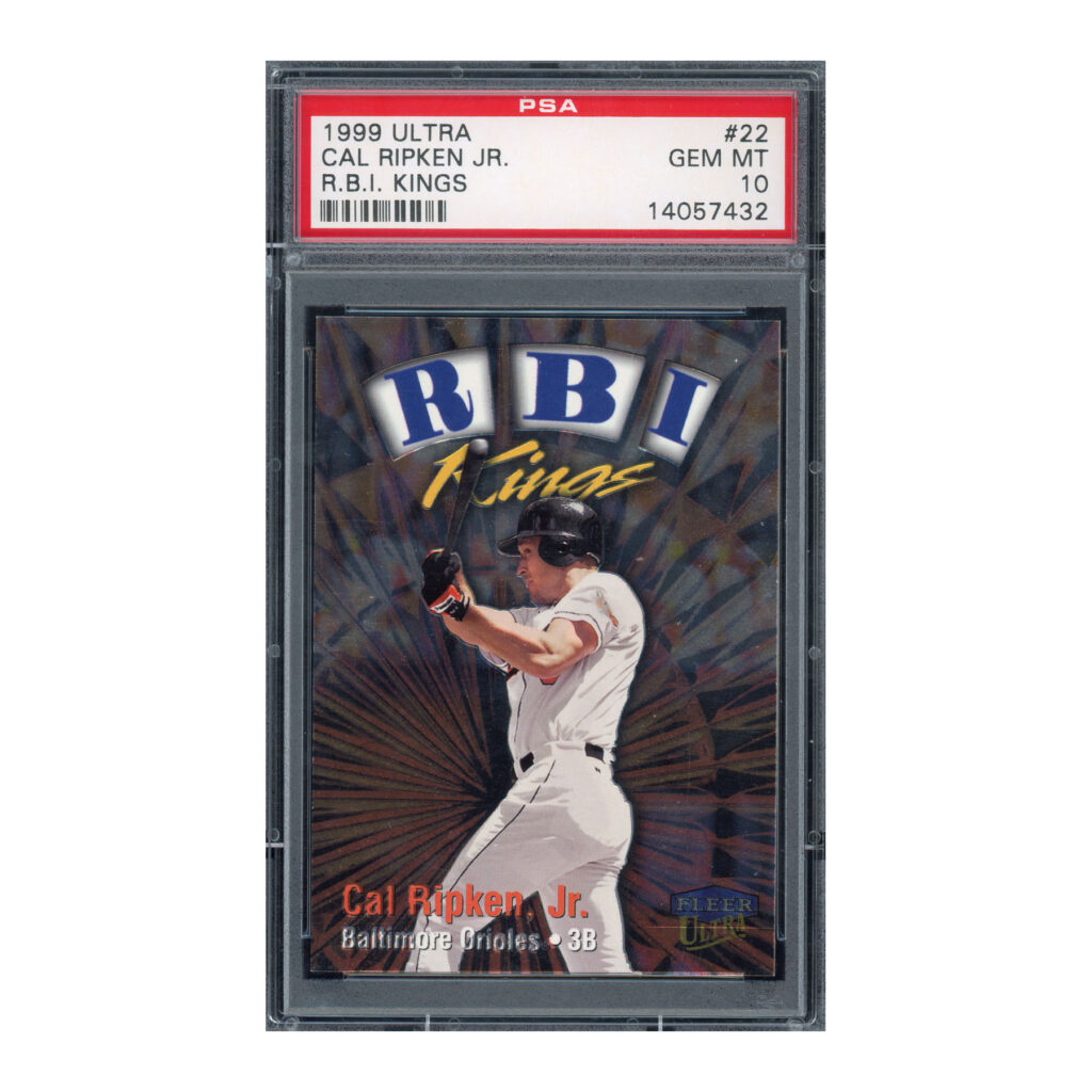 1999 Ultra RBI Kings #22 Cal Ripken PSA 10