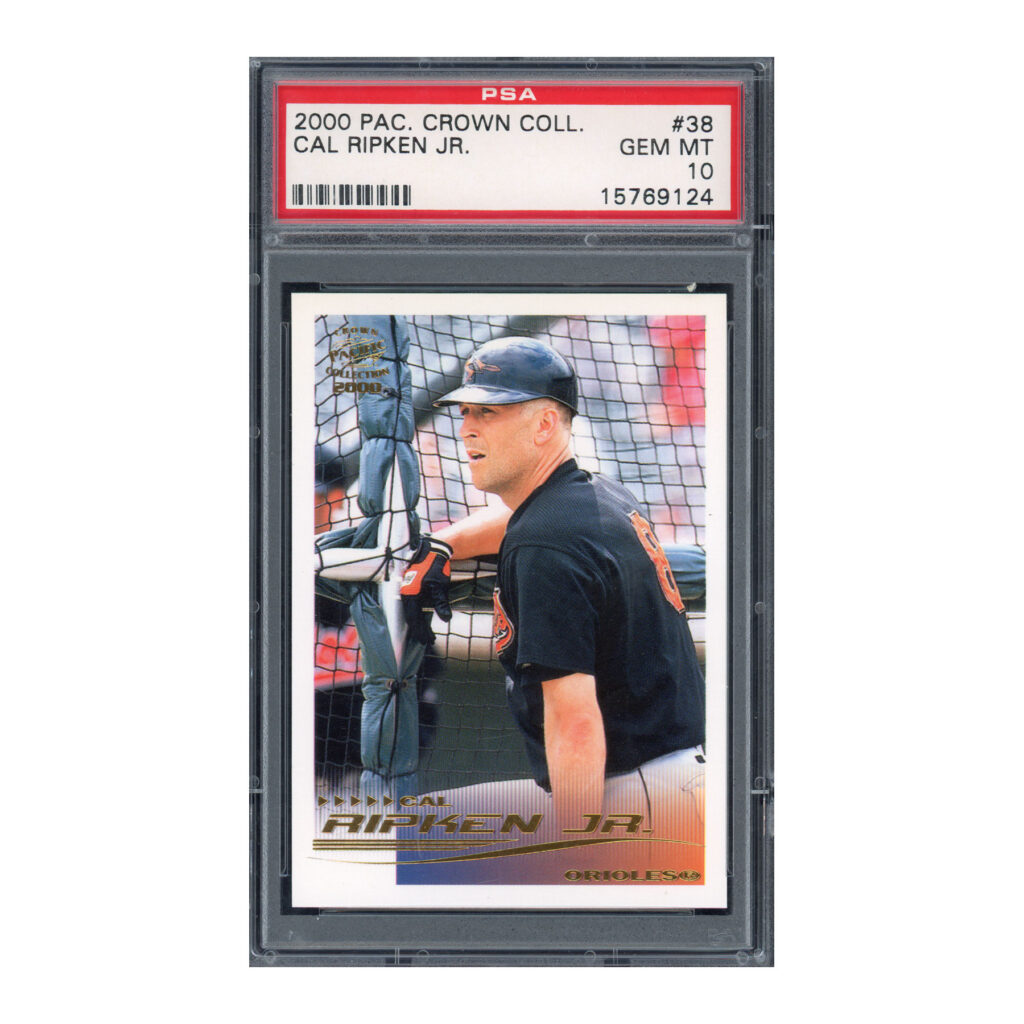 2000 Pacific Crown Collection #38 Cal Ripken PSA 10