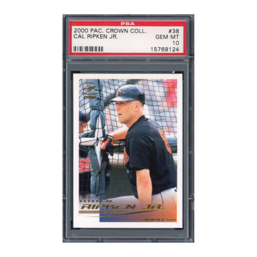 2000 Pacific Crown Collection #38 Cal Ripken PSA 10