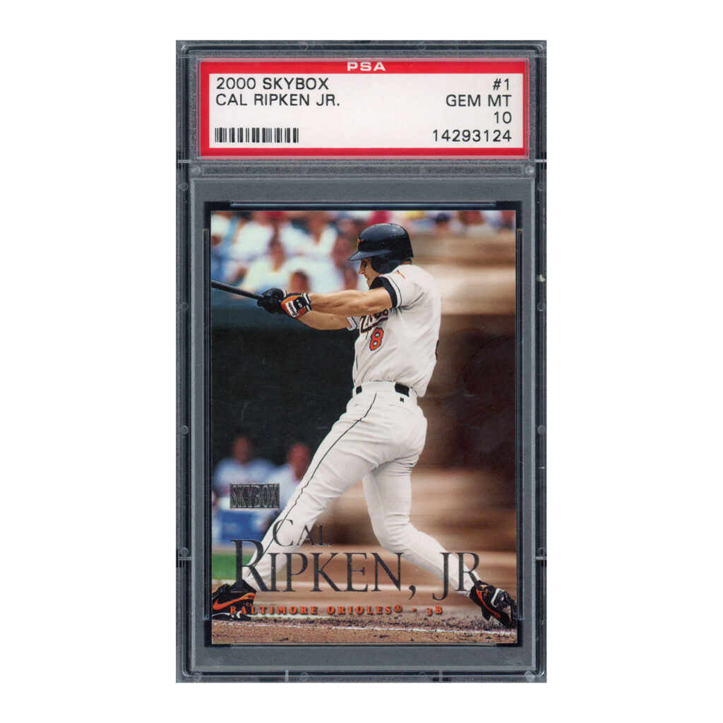 2000 Skybox #1 Cal Ripken PSA 10