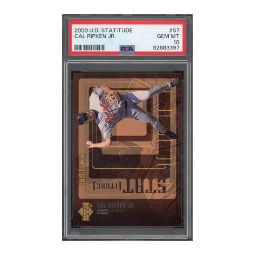 2000 UD Upper Deck Statitude #S7 Cal Ripken PSA 10