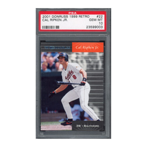 2001 Donruss '99 Retro #22 Cal Ripken PSA 10