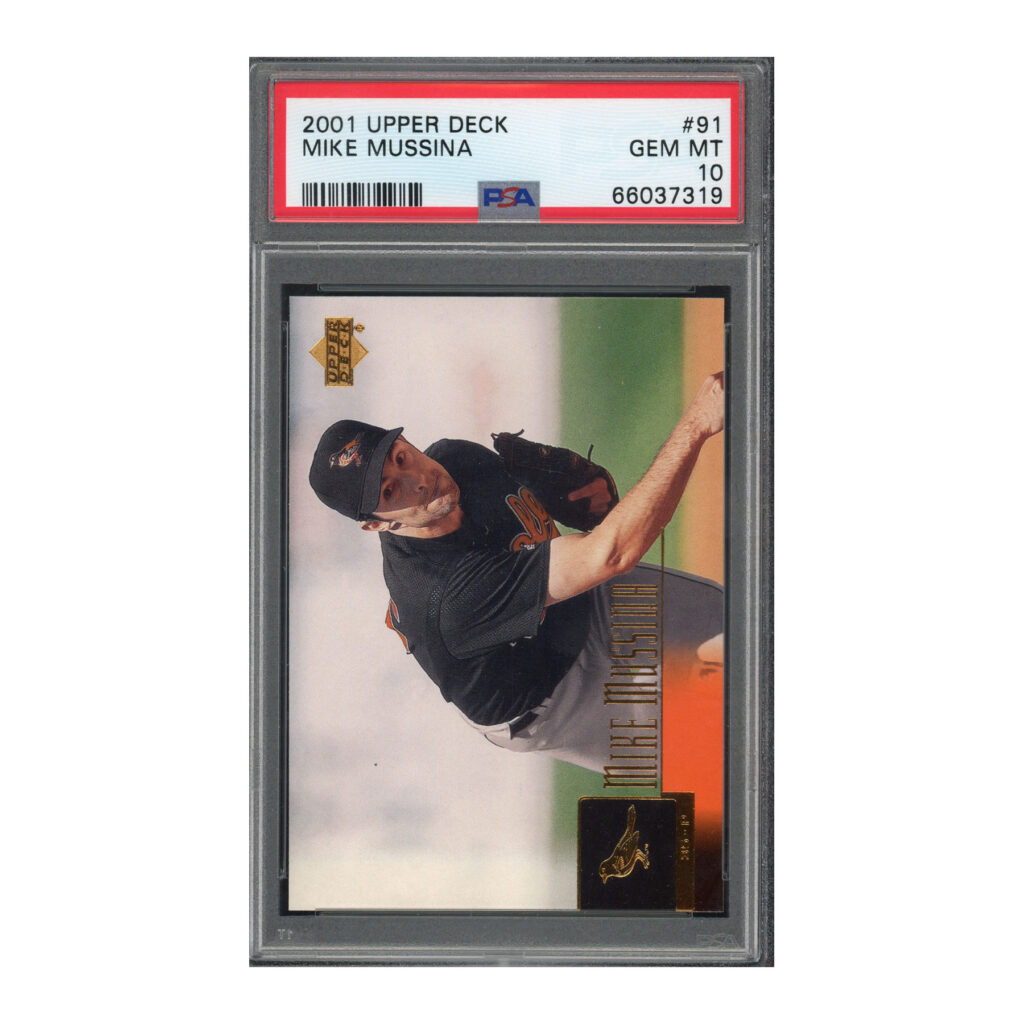 2001 Upper Deck #91 Mike Mussina PSA 10
