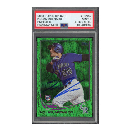 2013 Topps Update #US259 Nolan Arenado PSA 9 Auto