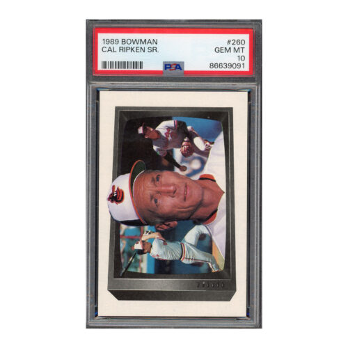 1989 Bowman #260 Cal Ripken Sr. PSA 10