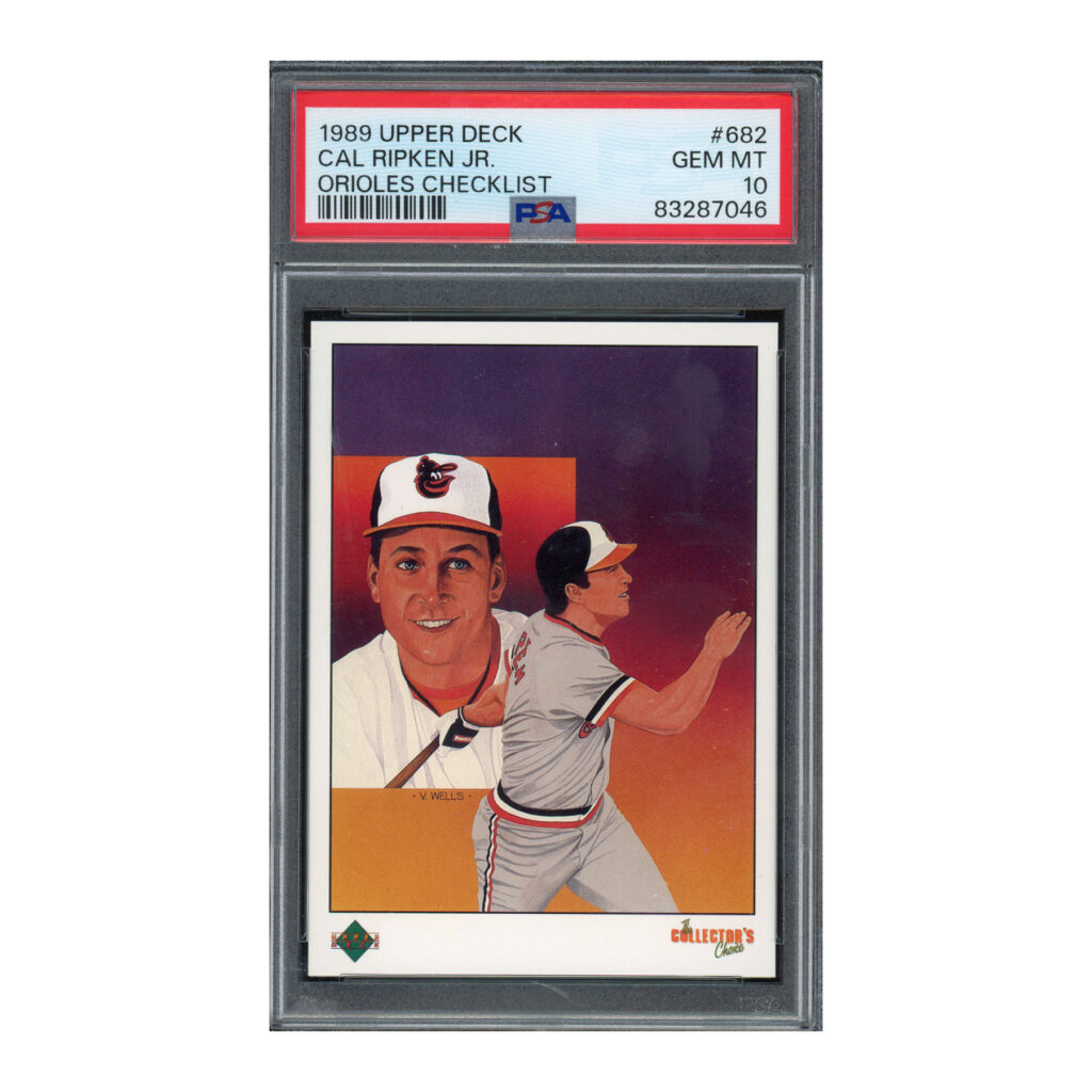 1989 Upper Deck #682 Cal Ripken PSA 10