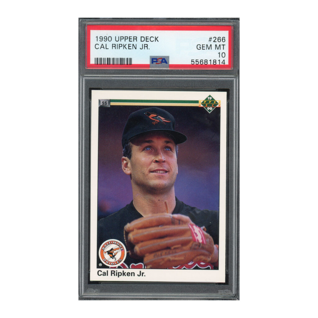 1990 Upper Deck #266 Cal Ripken PSA 10