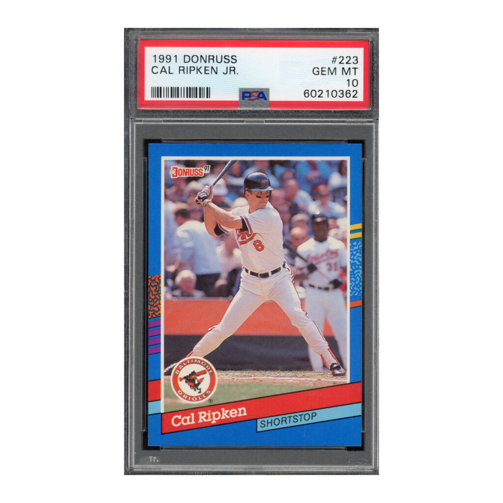 1991 Donruss #223 Cal Ripken PSA 10