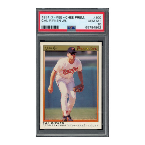 1991 OPC O-Pee-Chee #100 Cal Ripken PSA 10
