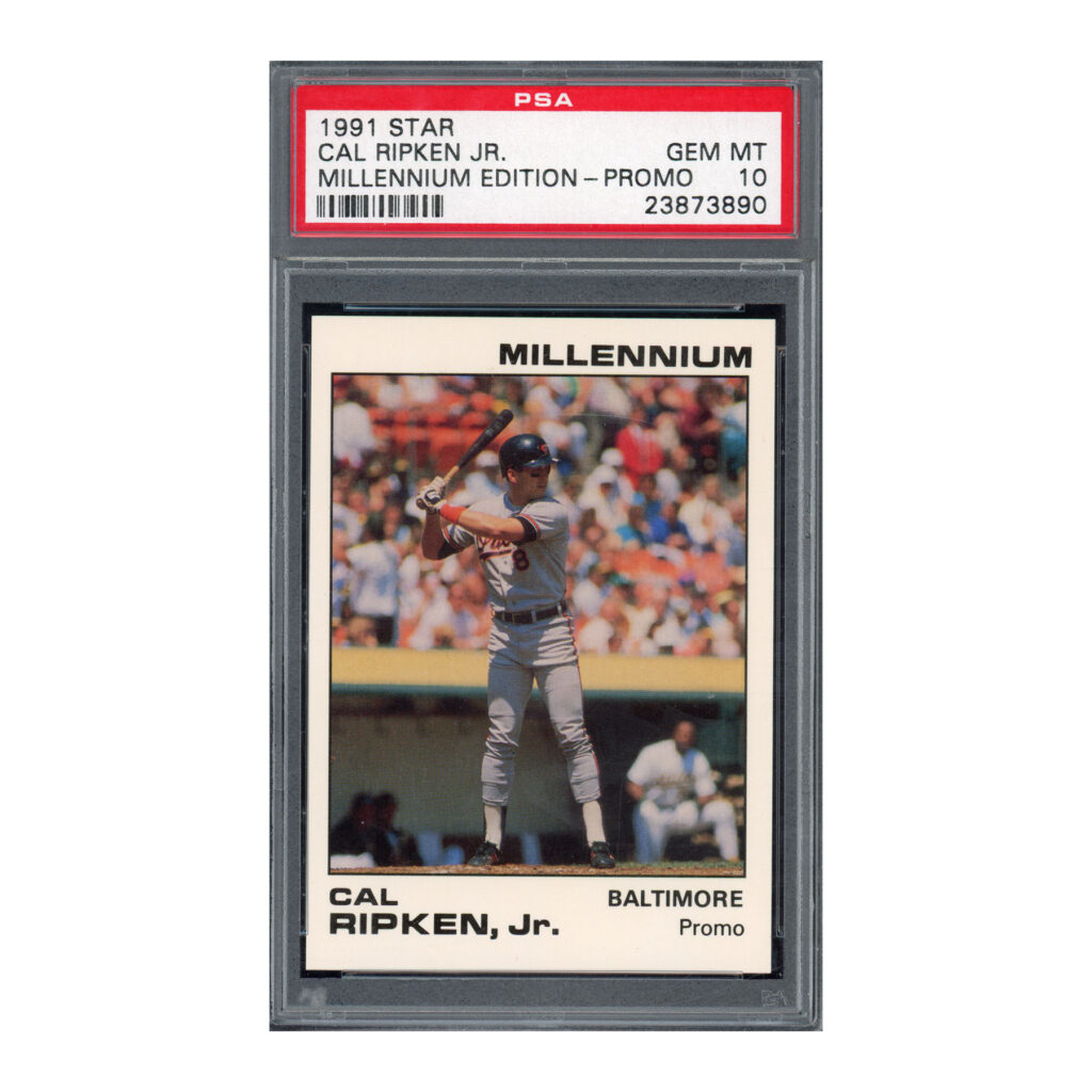 1991 Star Millenium Edition Promo Cal Ripken PSA 10