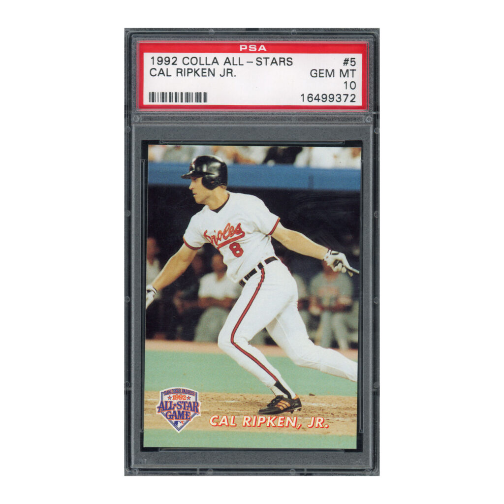 1992 Colla All-Stars #5 Cal Ripken PSA 10