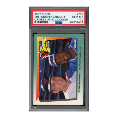 1992 Fleer #711 Cal Ripken PSA 10