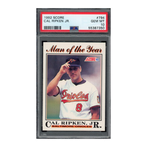 1992 Score #794 Cal Ripken PSA 10