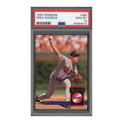 1994 Donruss #380 Greg Maddux PSA 10