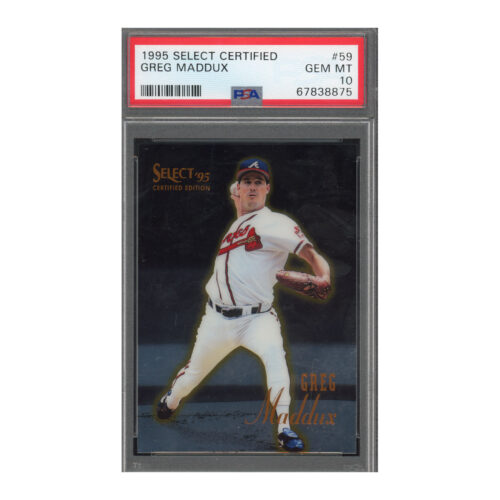 1995 Select Certified #59 Greg Maddux PSA 10
