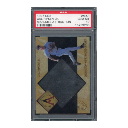 1997 UD3 Upper Deck Marquee Attraction #MA8 Cal Ripken PSA 10