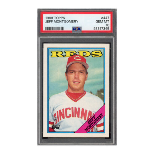 1988 Topps #447 Jeff Montgomery PSA 10