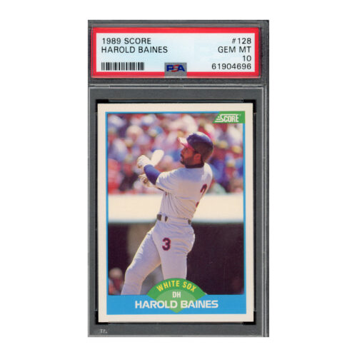 1989 Score #128 Harold Baines PSA 10