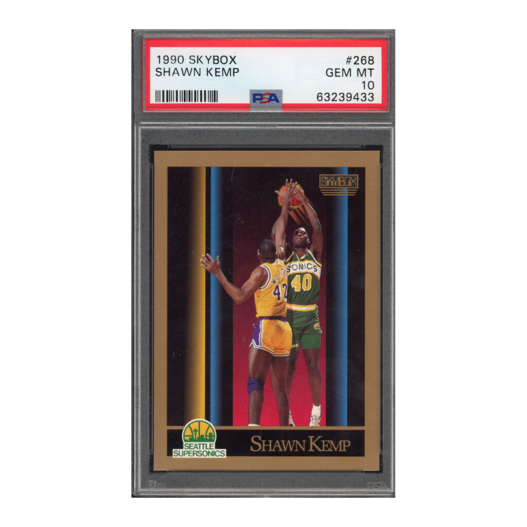1990 Skybox #268 Shawn Kemp PSA 10