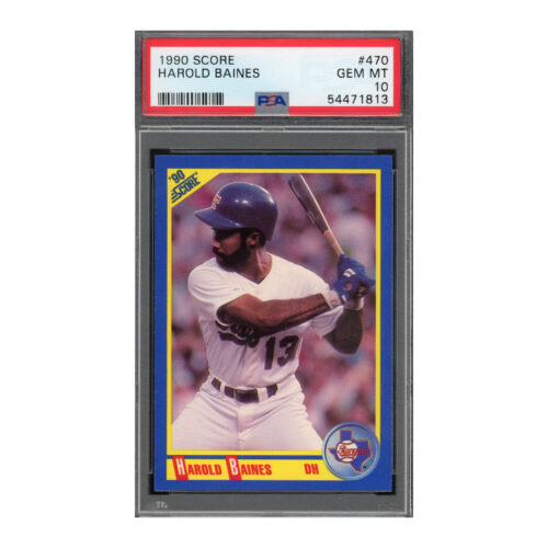 1990 Score #470 Harold Baines PSA 10