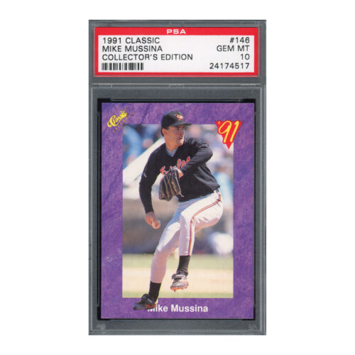 1991 Classic Collector's Edition #146 Mike Mussina PSA 10