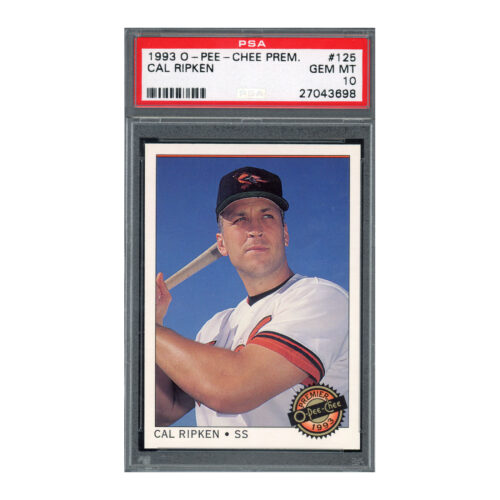 1993 OPC O-Pee-Chee Premier #125 Cal Ripken PSA 10