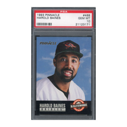 1993 Pinnacle Hometown Heroes #488 Harold Baines PSA 10
