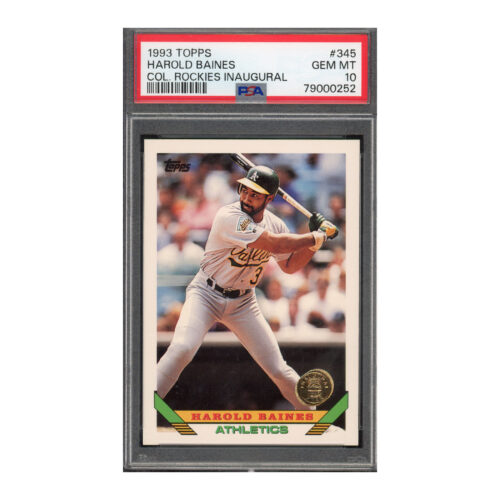 1993 Topps #345 Colorado Rockies Inaugural PSA 10