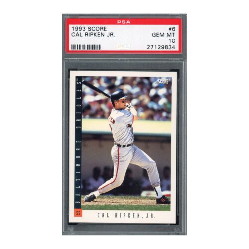 1993 Score #6 Cal Ripken PSA 10